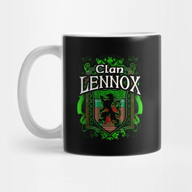 Clan Lennox Tartan Lion by Celtic Folk